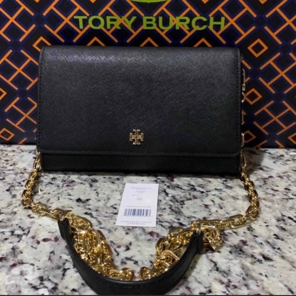 New Tory Burch Emerson on chain Wallet purse